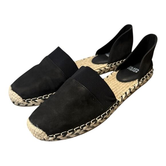 Eileen Fisher Lady Tumbled Nubuck Espadrille size 9 - Picture 5 of 14